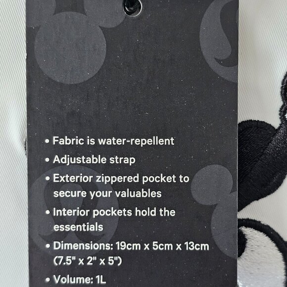 NWT LULULEMON White Everywhere Belt Bag Disney Embroidered Mickey in Motion 1L - Picture 15 of 15